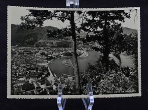 Postcard Como Vista da Brunate Italy BW RPPC - Picture 1 of 2