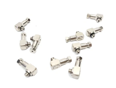 Beswick SMCBL-1016-ENP 10-32 Thread To 1/16" OD Tube Compression Elbow LOT OF 10 - Image 1 of 4