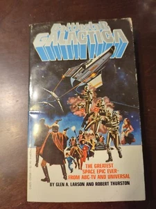 Battlestar Galactica PB Glen A. Larson and Robert Thurston 1978 - Picture 1 of 3