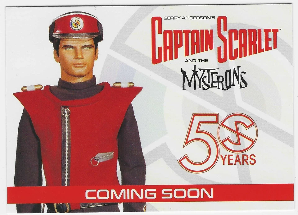 Captain Scarlet And The Mysterons 50 Years Unstoppable Cards Promo Card PR1 2017 - Image 1 of 2