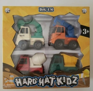 TODDLER CONSTRUCTION VEHICLES, DIG EM HARD HAT KIDZ ASSORTED VEHICLES - Picture 1 of 12