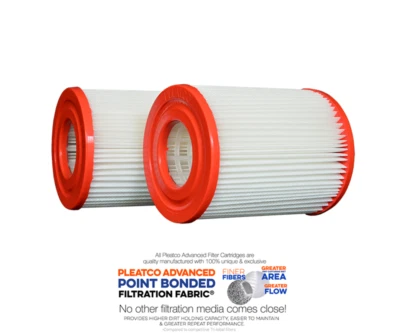 PLEATCO ADVANCED PBW5 PAIR FILTER CARTRIDGES - BEST WAY PUMP  - Image 1 of 4