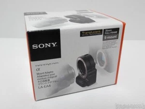 Brand NEW Sony LA-EA4 mount adapter for E Mount camera body From Japan F/S NEW - Picture 1 of 1