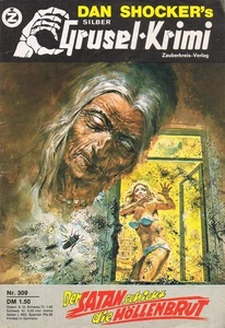 #309 SILBER GRUSEL-KRIMI 80's (SILVER SCARY THRILLER) GERMAN HORROR NOVELLA - Picture 1 of 1