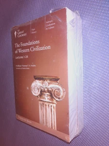 Teaching Co Great Courses TRANSCRIPTS : FOUNDATIONS of WESTERN CIVILIZATION - Picture 1 of 2