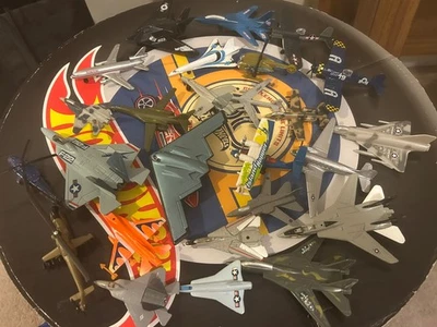 Diecast Lot 26 Road Champs Matchbox Tootsie Toy 80s 90s 00s Airplanes Helicopter - Image 1 of 4