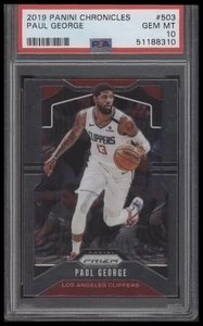Panini Chronicles #503 Paul George 2019-20 PSA 10 - Imagen 1 de 2