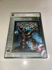 BioShock (Microsoft Xbox 360, 2007) Platinum Hits SEALED - Picture 1 of 2