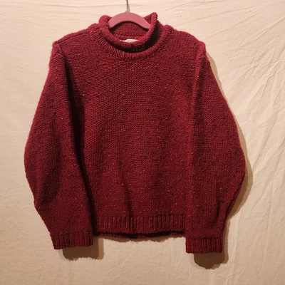 Винтажный Quills Ирландии 100% шерсти вязаный свитер для мальчиков Sz 8/M Ирландии праздник Xmas - Изображение 1 из 4