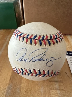 OFFICIAL 1997 ALL STAR GAME BASEBALL SIGNED BY ALEX RODRIGUEZ PSA/DNA COA - Image 1 of 4