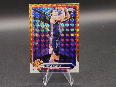 2023-24 Topps Chrome Gold Geometric Refractor #139 Kyle Kuzma /50 WIZARDS - Image 1 of 4