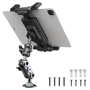 Aluminium Schwerlast Bohrer Basis Tablet Halter Auto Halterung Armaturenbrett, 360° verstellbar... - Bild 1 von 6