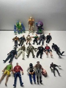 Lote de figuras de acción vintage/nuevas - Imagen 1 de 11
