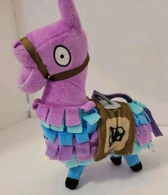 Fortnite Loot Llama Epic Games Pinata 8" Stuffed Animal Plush 2018 Purple Russ - Image 1 of 4