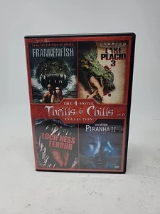 The 4 - Movie Thrills & Chills Collection Vol. 6 DVD Set Frankenfish Piranha II - Bild 1 von 9