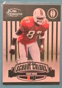 2008 Donruss Classics /1000 Old School Colors Reggie Wayne #OSC-16 - Bild 1 von 2