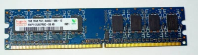 Hynix 1 GB DIMM 800 MHz DDR2 Memory (HMP112U6EFR8C-S6) - Image 1 of 4