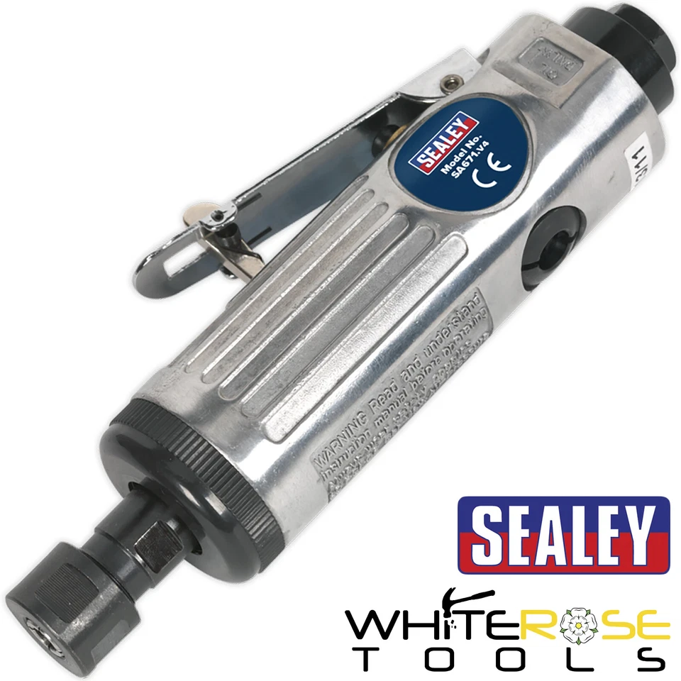Sealey Air Die Grinder Cut Off Tool Garage Workshop Automotive Industrial 1/4" - Image 1 of 1