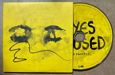 Ed Sheeran ‎– Eyes Closed - 2023 CD Single - SIGNED on the sleeve - Image 1 of 2