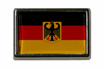 Pin Deutschland mit Adler Flaggenpin Anstecker Anstecknadel Fahne Flagge - Bild 1 von 2