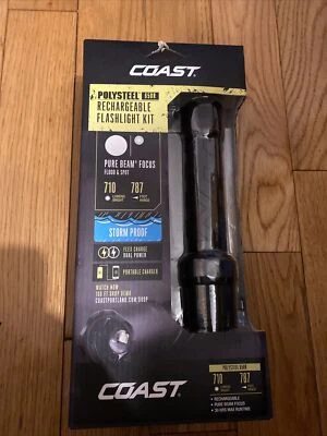 Kit de linterna recargable Coast Polysteel 650R Foto 1 de 2