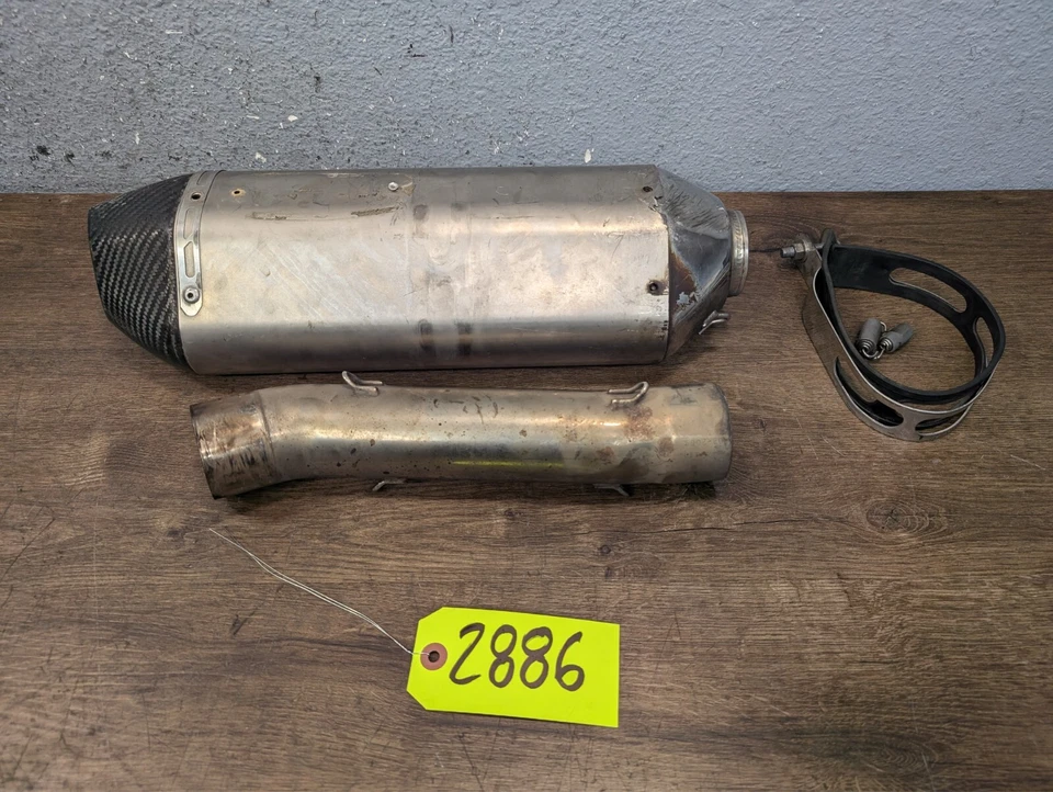 Tubo de escape silenciador ciclónico Suzuki GSXR1000 2009-2011 Yoshimura con tubo medio Foto 1 de 4