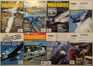 Lot of 8 - 1989 - 1991 Warbirds Magazine: P-47D - B-29 - Memphis Belle - PB-1 - Bild 1 von 2