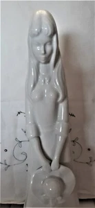 Yugoslavian “Lady with Hat in White” Figurine - Picture 1 of 6