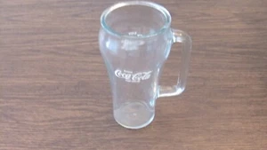 Bicchieri da soda vintage Libbey Canada Coca-Cola Cola manico in vetro trasparente  - Foto 1 di 6