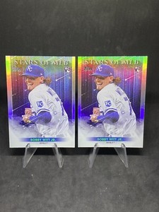 Bobby Witt Jr 2 RC Lot 2022 Topps Update Stars of MLB Rookie Insert SMLB-82 