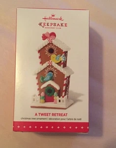 2015 Hallmark Keepsake Ornament A TWEET RETREAT  Member Exclusive  - Picture 1 of 1