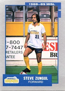 1988-89 Pacific #23 Steve Zungul - San Diego Sockers MISL Indoor Soccer Card - Picture 1 of 2