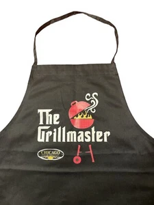 Chicago Steak Company Grill Master Apron Black One Size - Picture 1 of 2