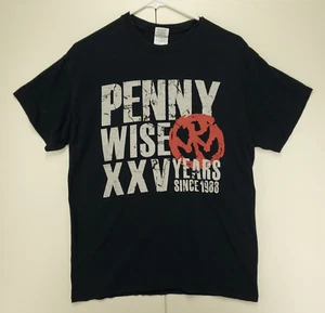 Penny Wise XXV 2013 Tour T-Shirt Herren M schwarz Baumwolle - Bild 1 von 7