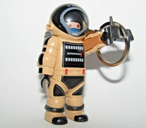 Playmobil Astronaut Spaceman Brown Suit Keychain - C58 - Picture 1 of 5