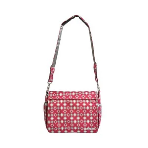 Ju-Ju-Be Better Bolsa de hombro de pañal w / cambiador - Molinetes rosas - NUEVO w / Tags - Imagen 1 de 7