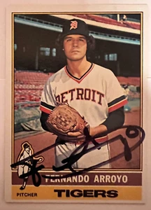 1976 Topps #614 Fernando Arroyo Detroit Tigers Minnesota Twins - Picture 1 of 3