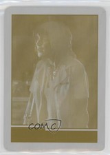 2018 Topps Stranger Things Printing Plate Yellow 1/1 Joyce Byers Missing #4 qf6
