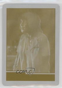 2018 Topps Stranger Things Printing Plate Yellow 1/1 Joyce Byers Missing #4 qf6