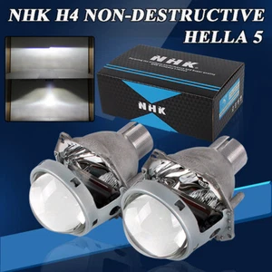 NHK H4 Hella 3R G5 Bi xenon Projector Lens 3.0'' HID Xenon Headlight Retrofit - Picture 1 of 7