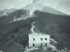 'Mount Vesuvius' 1900'S Naples Italy (B6 2528) Vintage Glass Slide
