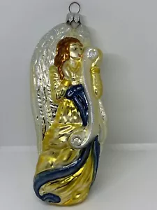 Vintage Gifford Collections Angel With Scroll Figural Christmas Ornament - Picture 1 of 2