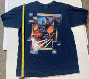 MARVEL shirt - Spiderman, Iron man, Wolverine Captain America - Picture 1 of 5