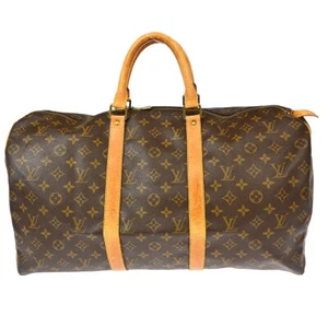 LOUIS VUITTON KEEPALL 50 TRAVEL HANDBAG MONOGRAM M41426 SP0925 XX32377 - Picture 1 of 9