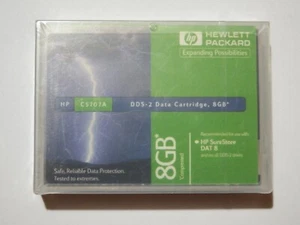 HP DDS2/DDS-2 DAT nastro/cartuccia dati 4/8 GB 4 mm 120 m C5707A NUOVO - Foto 1 di 2