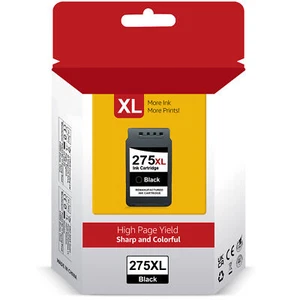 Paquete de 1 tinta negra de alto rendimiento PG-275XL para Canon Pixma TR4720 TS3500 TS3522 Series - Imagen 1 de 7