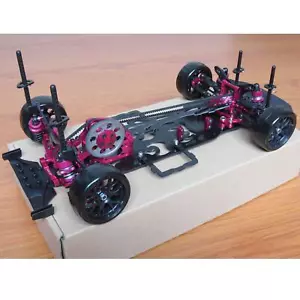 1/10 Alloy & Carbon SAKURA D4 AWD Drift Racing Car Frame Body Chassis #KIT-D4AWD - Picture 1 of 8
