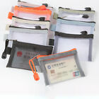 Mini Transparent Nylon Mesh Card Bag Credit  Card Organizer Portable Coin Pur NN