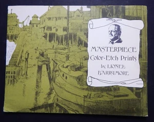 Masterpiece Color-Etch 4 Foil Prints by Lionel Barrymore Portfolio Seashore - Picture 1 of 7