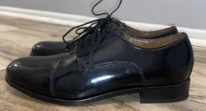 Florsheim Men's Broxton 11222-001 Black Cap Toe Oxford Dress Shoes Size 8.5D - Picture 1 of 18